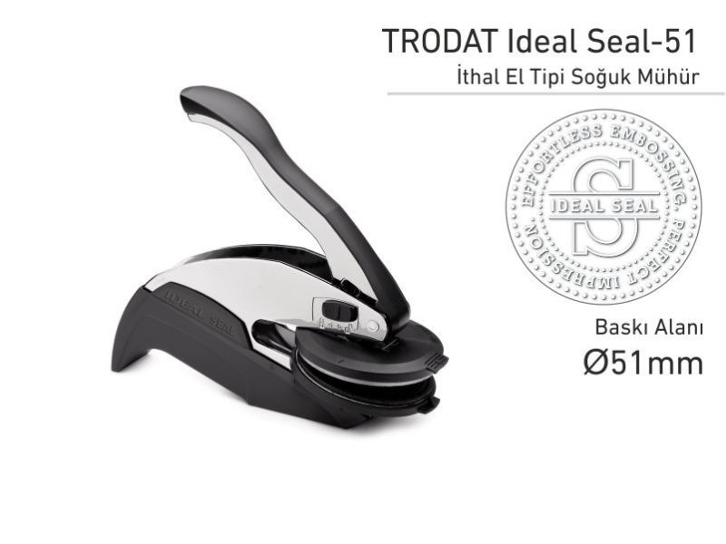 TRODAT Ideal Soğuk Mühür Seal-51 El Tipi