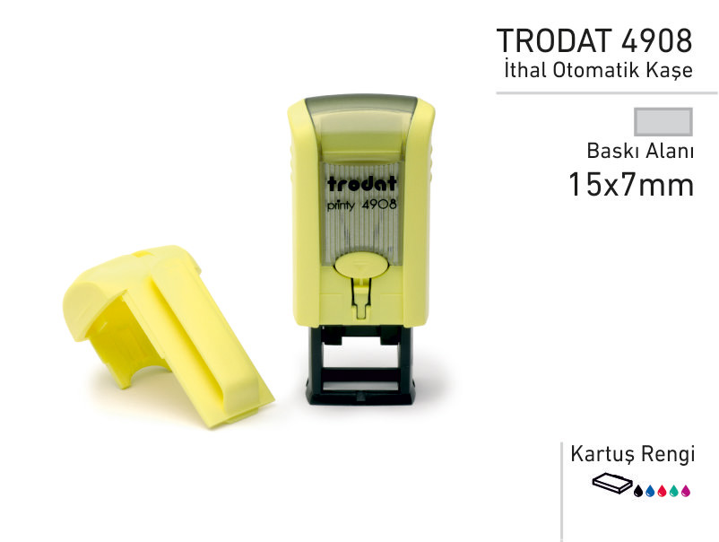 TRODAT İthal Otomatik Kaşe 4908