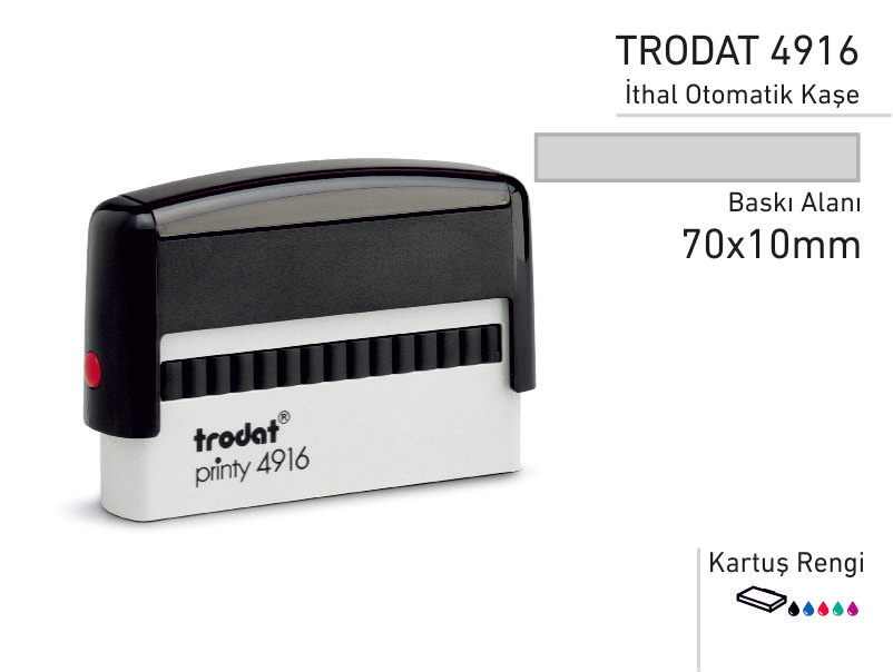 TRODAT İthal Otomatik Kaşe 4916