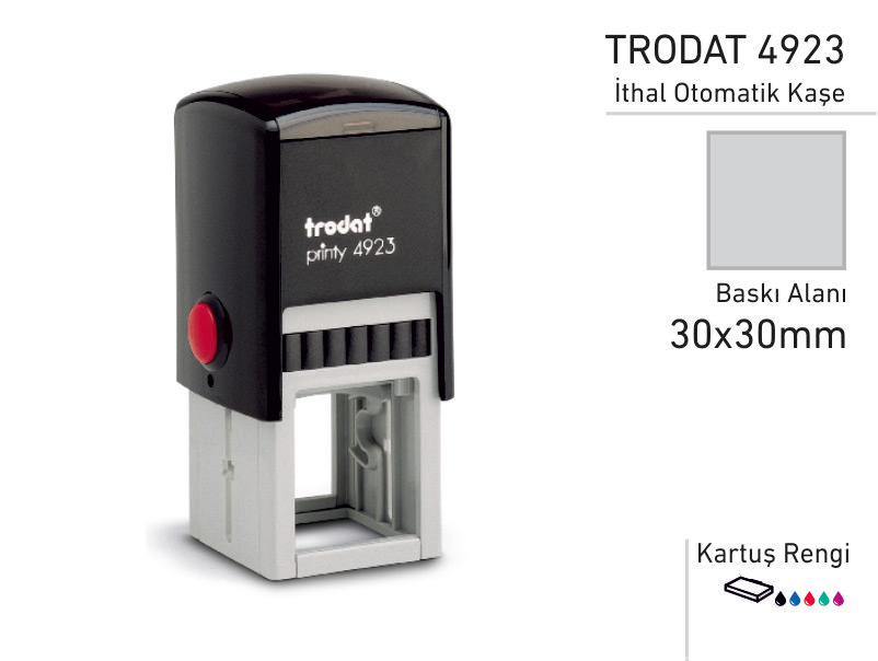 TRODAT İthal Otomatik Kaşe 4923