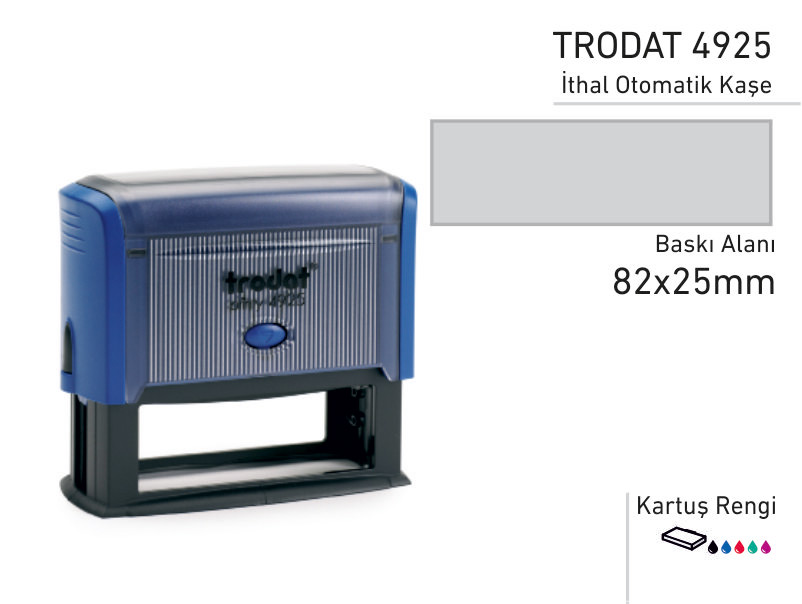 TRODAT İthal Otomatik Kaşe 4925