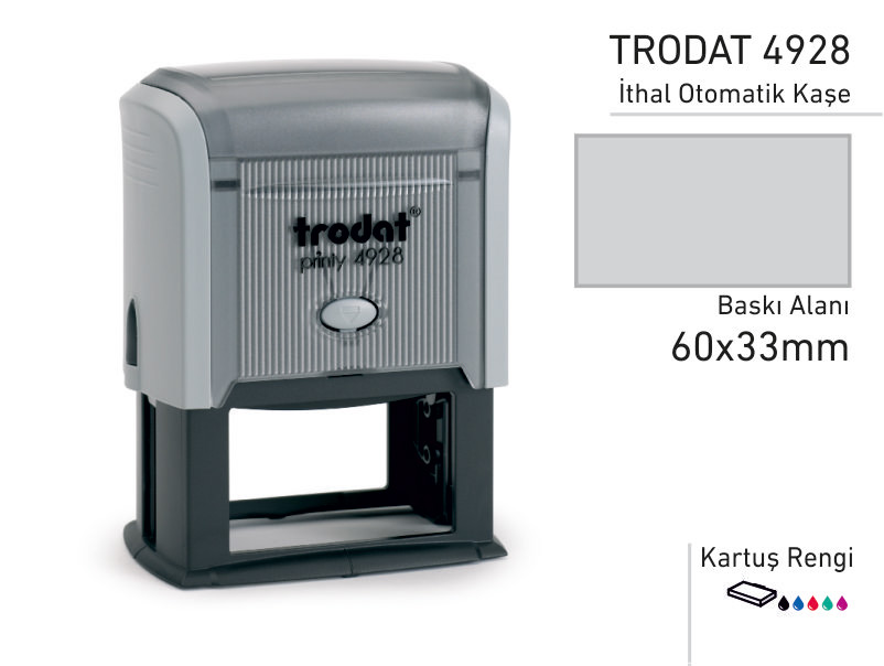 TRODAT İthal Otomatik Kaşe 4928