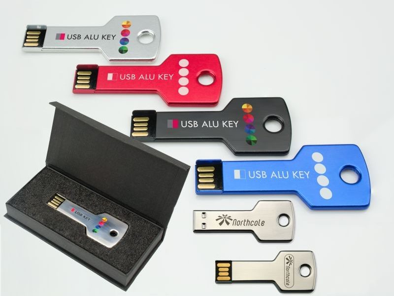 USB Flash Bellekler Alu Key